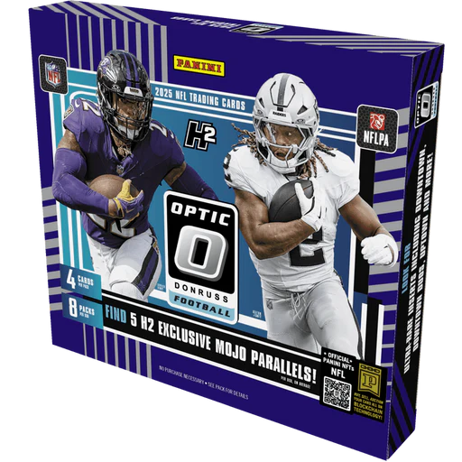 Sports Cards Panini - 2025 - Football - Donruss Optic - H2 Hobby Box - Cardboard Memories Inc.