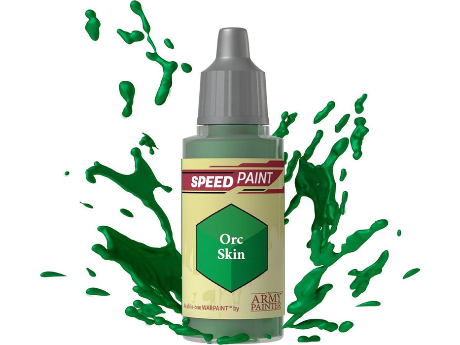Paints and Paint Accessories Army Painter - Warpaints - Speedpaint - Orc Skin - WP2009 - Cardboard Memories Inc.