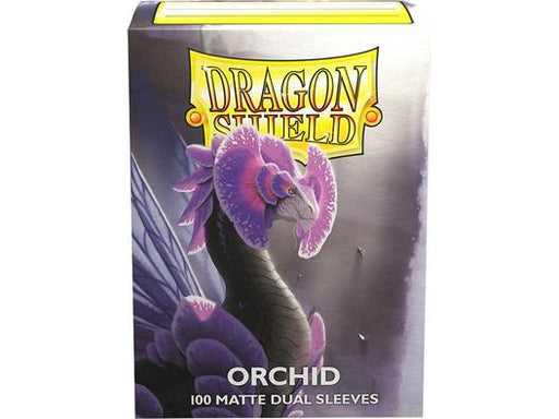 Supplies Arcane Tinmen - Dragon Shield Dual Sleeves - Orchid Matte - Standard - Package of 100 - Cardboard Memories Inc.