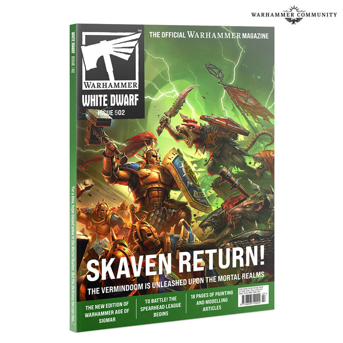 Magazine Games Workshop - White Dwarf - Issue 502 - July 2024 - WD0066 - Cardboard Memories Inc.