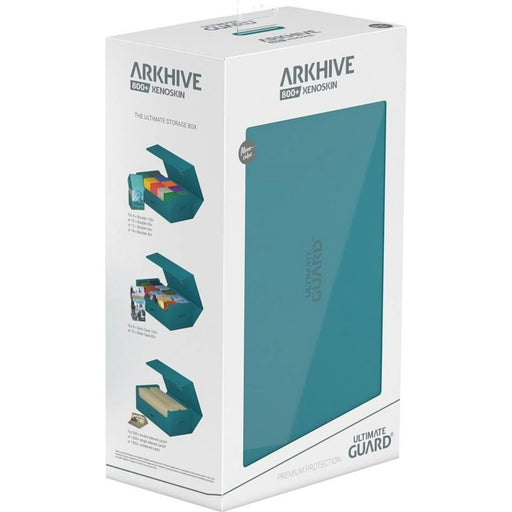 Supplies Ultimate Guard - Arkhive - Monocolor Petrol Xenoskin - 800+ - Cardboard Memories Inc.