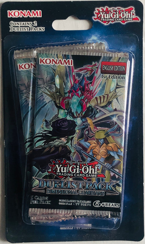 Trading Card Games Konami - Yu-Gi-Oh! - Duelist Pack - Dimensional Guardians - Blister Pack - Cardboard Memories Inc.