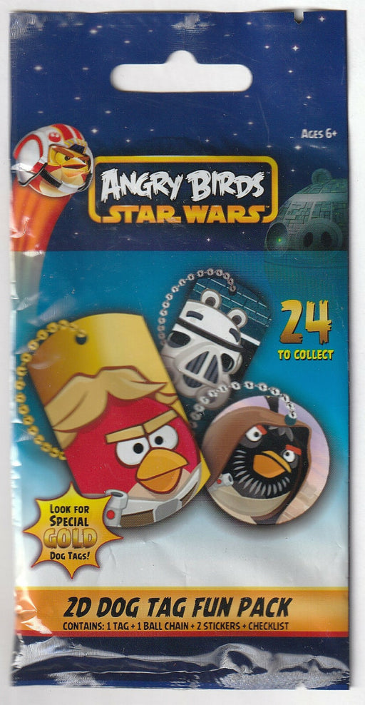 Trading Card Games Enterplay - Angry Birds - Star Wars - 2D Dog Tag - Fun Pack - Cardboard Memories Inc.