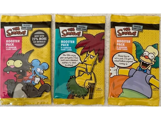 Role Playing Games Wizards of the Coast - The Simpsons Trading Card Game - Booster Pack - Cardboard Memories Inc.