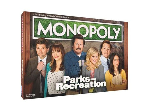Board Games Usaopoly - Monopoly - Parks and Recreation - Cardboard Memories Inc.