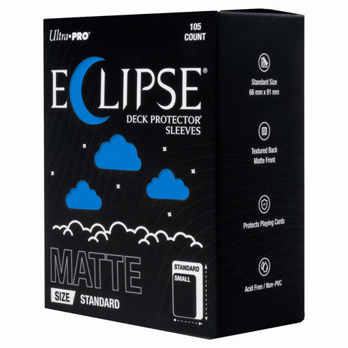 Ultra Pro - Eclipse Matte Deck Protectors - Standard Size - 105 Count Pacific Blue