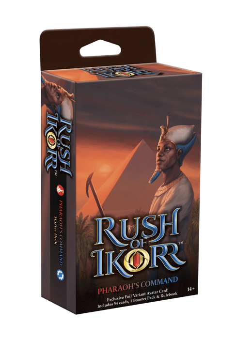 collectible card game Upper Deck - Rush of Ikorr - Act 1 - Shattered Chaos - Pharaoh's Command - Starter Deck - CANADIAN ORDERS ONLY PLEASE - Cardboard Memories Inc.