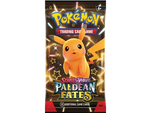 Trading Card Games Pokemon - Scarlet and Violet - Paldean Fates - Booster Pack - Cardboard Memories Inc.