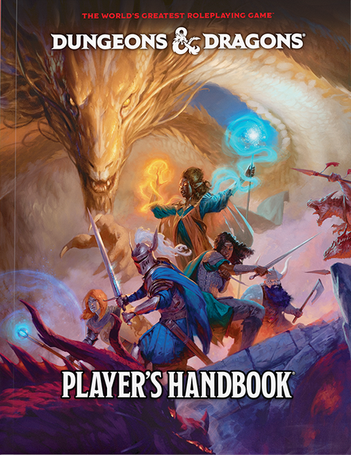 Role Playing Games Wizards of the Coast - Dungeons and Dragons - 2024 - Player's Handbook - Hardcover - Cardboard Memories Inc.