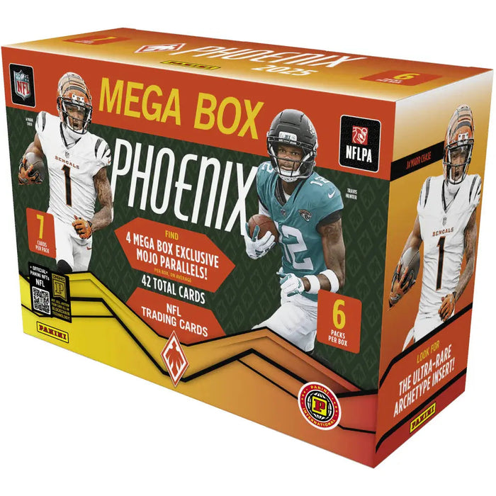 Sports Cards Panini - 2025 - Football - Phoenix - International Mega Box - Cardboard Memories Inc.