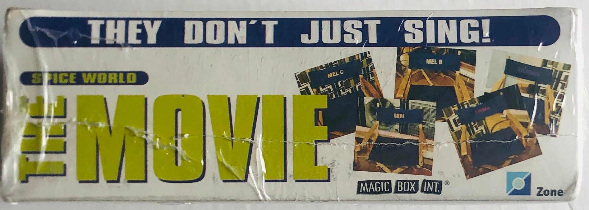 Stickers Magic Box International - Spice World the Movie - Sticker Box - Cardboard Memories Inc.