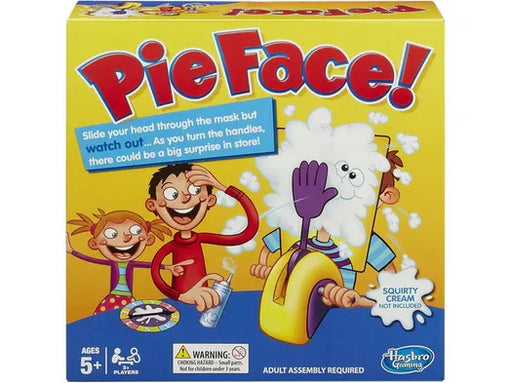Board Games Hasbro - Pie Face! - Cardboard Memories Inc.