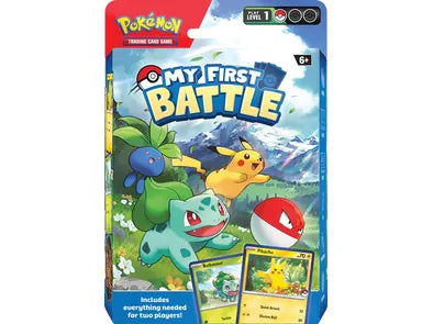 Trading Card Games Pokemon - My First Battle - Bulbasaur and Pikachu - Cardboard Memories Inc.