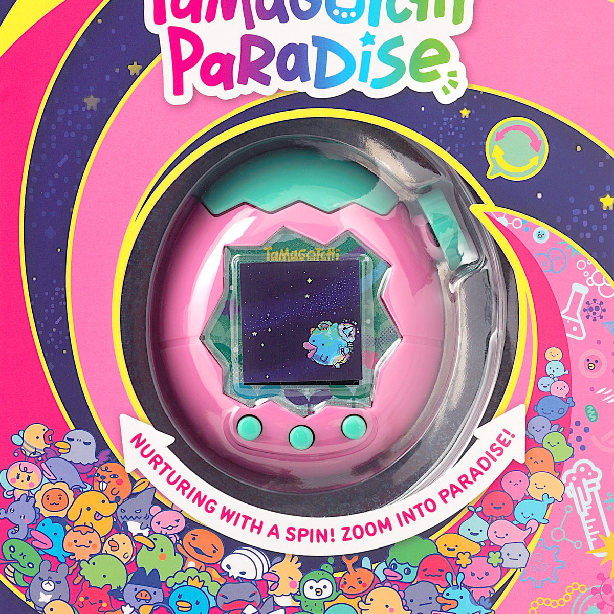 Bandai - Tamagotchi Paradise - Pink Land — Cardboard Memories Inc.