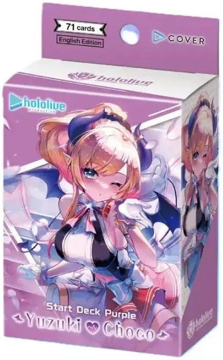 Trading Card Games Bushiroad - Hololive Card Game - Yuzuki Choco - Starter Deck - Cardboard Memories Inc.