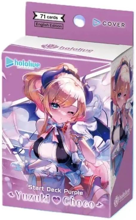 Trading Card Games Bushiroad - Hololive Card Game - Yuzuki Choco - Starter Deck - Cardboard Memories Inc.
