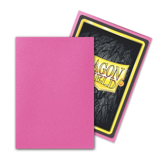 Supplies Arcane Tinmen - Dragon Shield Sleeves - Japanese Size - Matte - Pink Diamond - Package of 60 - Cardboard Memories Inc.