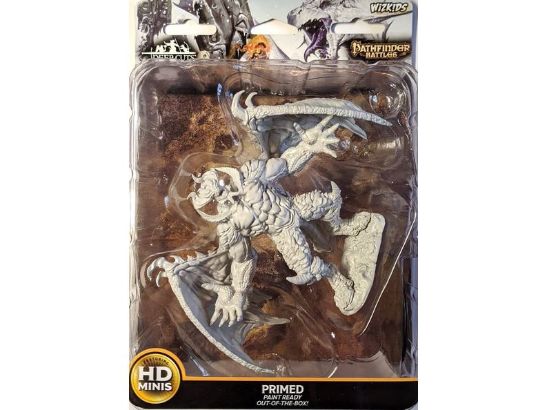 Role Playing Games Paizo - Pathfinder - Unpainted Miniatures - Deep Cuts - Pit Devil - 73857 - Cardboard Memories Inc.