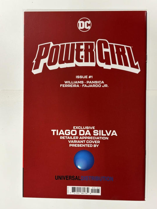 Comic Books DC Comics - Power Girl 001 (Cond. VF-) Tiago Da Silva Retailer Appreciation Variant Cover - 20732 - Cardboard Memories Inc.