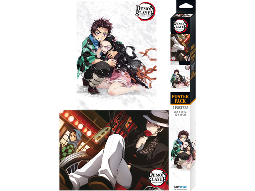 Action Figures and Toys ABYstyle - Demon Slayer - Boxed Poster Set - Series 3 - Cardboard Memories Inc.