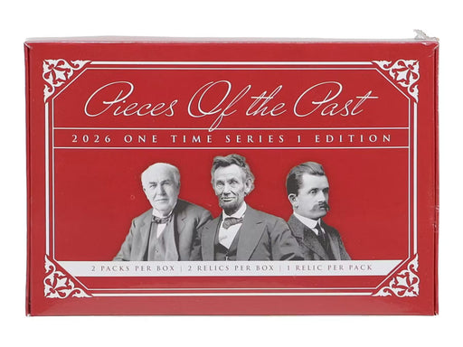 Non Sports Cards Universal Distribution - 2026 - Pieces of the Past - One Time Series 1 Edition - Cardboard Memories Inc.