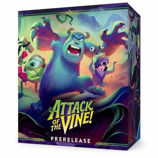 Supplies Disney - Lorcana - Attack of the Vine! - Pre-release Box - Pre-order July 24th, 2026 - Cardboard Memories Inc.