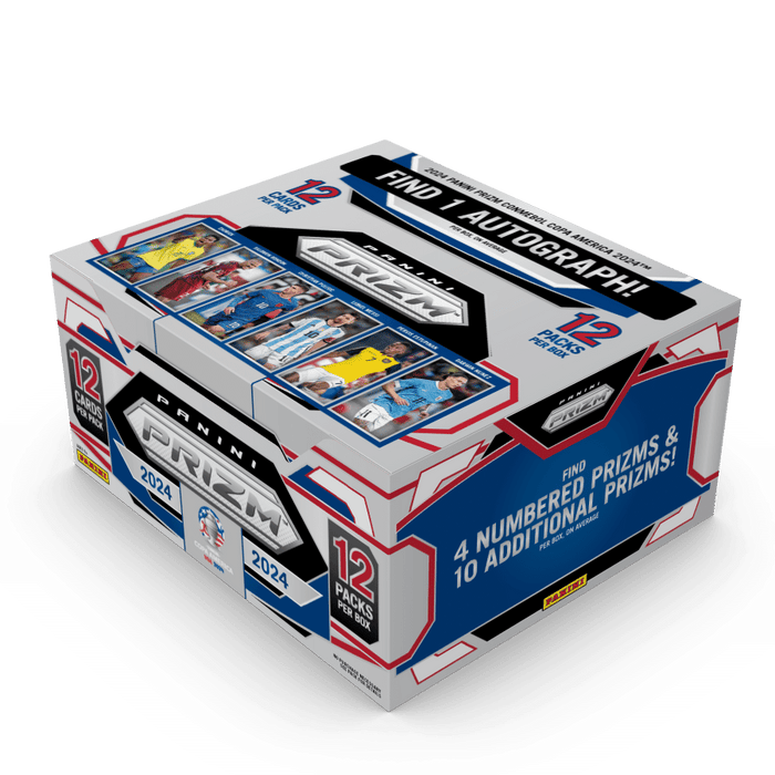 Sports Cards Panini - 2023-24 - Soccer - Prizm - Copa America - Hobby Box - Cardboard Memories Inc.