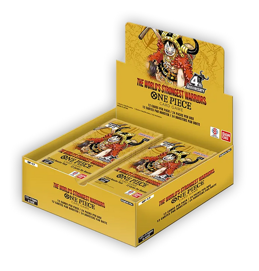 collectible card game Bandai - One Piece Card Game - OP-17 - The World's Strongest Warriors - Booster Box - Cardboard Memories Inc.