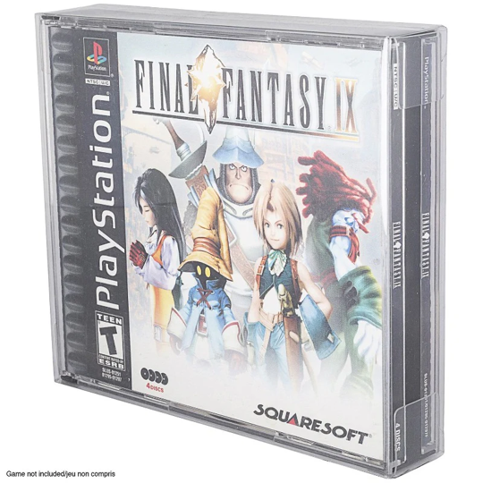Evoretro - Sony Playstation PS1 Dual CD PET Protectors - 25 Pack