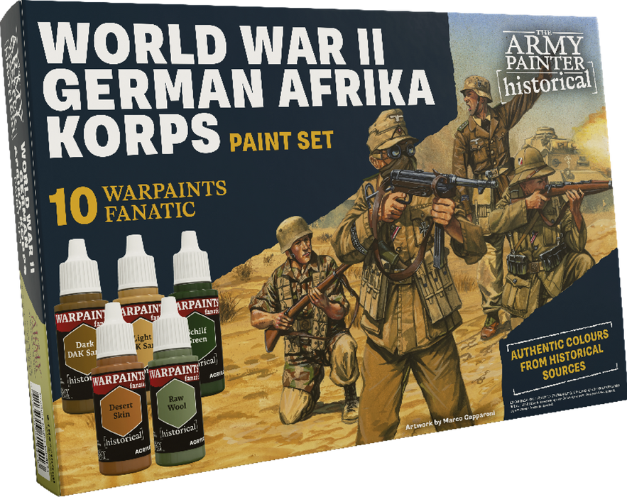 Army Painter - Historical - WWII German Afrika Korps - Paint Set
