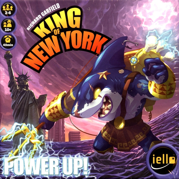 Board Games Iello Games - King of New York - Power Up! - Cardboard Memories Inc.