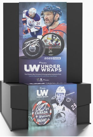 Supplies Fanatics - 2025-26 - Under Wraps - NHL Puck - Cardboard Memories Inc.