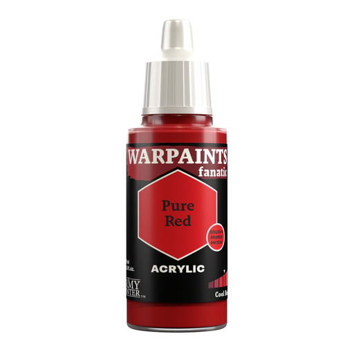 Paints and Paint Accessories Army Painter - Warpaints - Fanatic Acrylic Pure Red - Cardboard Memories Inc.