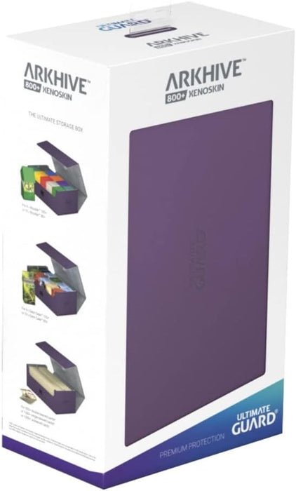 Supplies Ultimate Guard - Arkhive - Monocolor Purple Xenoskin - 800+ - Cardboard Memories Inc.
