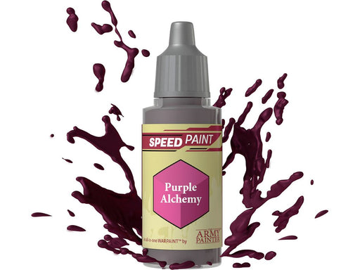 Paints and Paint Accessories Army Painter - Warpaints - Speedpaint - Purple Alchemy - WP2021 - Cardboard Memories Inc.
