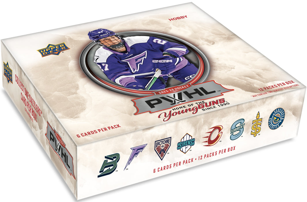 Sports Cards Upper Deck - 2025-26 - Hockey - PWHL - Hobby Box - Cardboard Memories Inc.