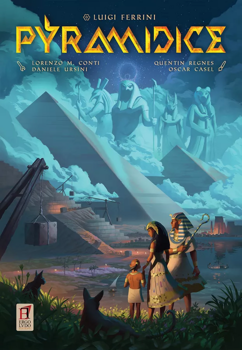 Board Games Ares Games - Pyramidice - Cardboard Memories Inc.