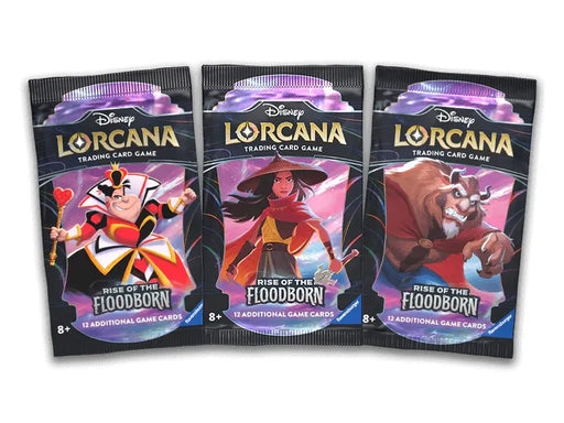Trading Card Games Disney - Lorcana - Rise of the Floodborn - Booster Pack - Cardboard Memories Inc.