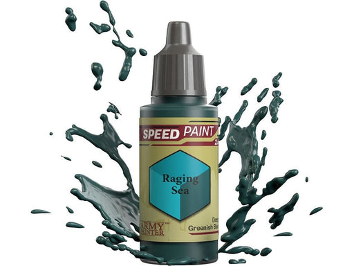 Paints and Paint Accessories Army Painter - Warpaints - Speedpaint - Raging Sea - WP2053 - Cardboard Memories Inc.