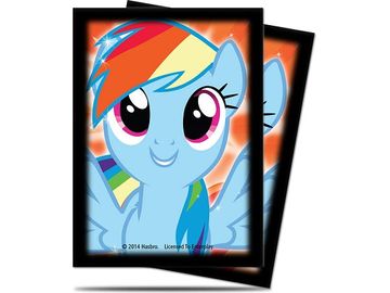 Supplies Ultra Pro - Standard Sleeves - My Little Pony - Rainbow Dash - Cardboard Memories Inc.