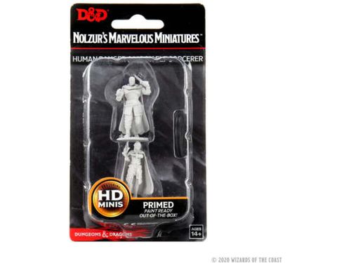 Role Playing Games Wizkids - Dungeons and Dragons - Unpainted Miniatures - Nolzurs Marvelous Miniatures - Minsc and Delina - 73675 - Cardboard Memories Inc.