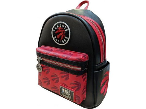 Supplies Loungefly - NBA - Red and Black Toronto Raptors - Backpack - Cardboard Memories Inc.