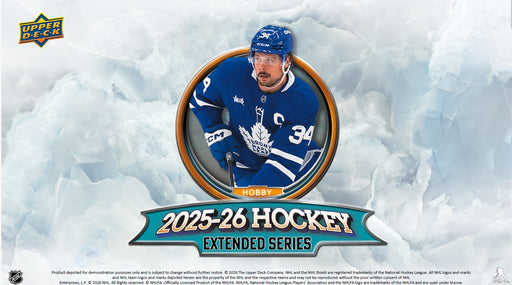 Sports Cards Upper Deck - 2025-26 - Hockey - Extended Series - Hobby Box - Pre-Order July 30th 2026 - Cardboard Memories Inc.