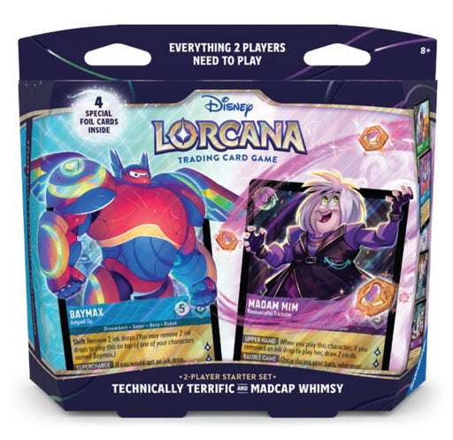 Supplies Disney - Lorcana - Hyperia City - Two Players Deck - Baymax and Madam Mim - Pre-Order - Cardboard Memories Inc.