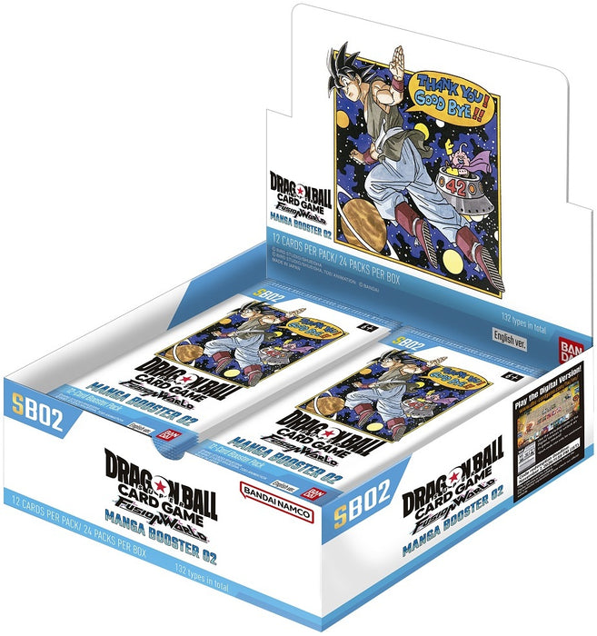 Trading Card Games Bandai - Dragon Ball Super - Fusion World - Manga Booster 2 - Booster Box - Cardboard Memories Inc.