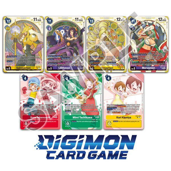 collectible card game Bandai - Digimon - Premium Heroines Set - Cardboard Memories Inc.