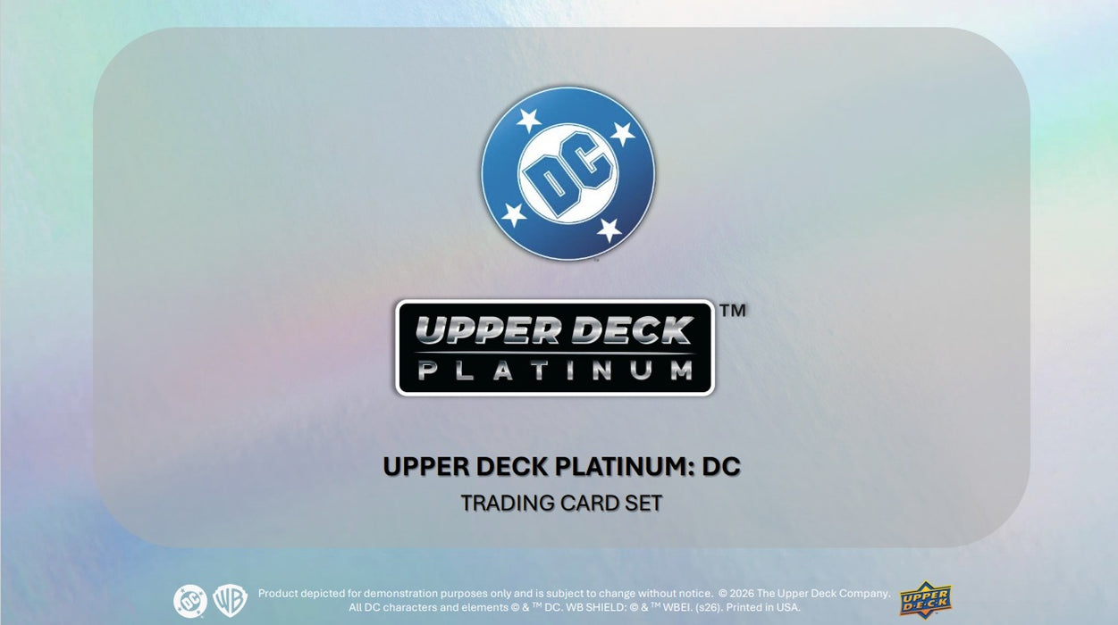 Upper Deck - 2026 - DC Platinum - Hobby Box - Pre-Order July 30th 2026