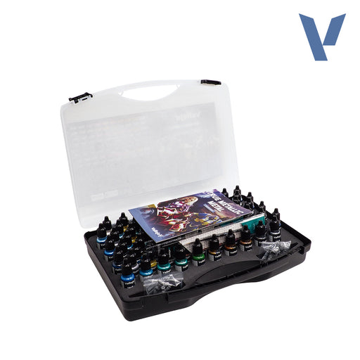 Paints and Paint Accessories Acrylicos Vallejo - True Metallic Metal Colour Case - Pre-Order July 15th 2026 - Cardboard Memories Inc.