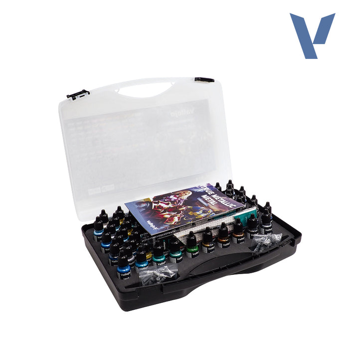 Acrylicos Vallejo - True Metallic Metal Colour Case - Pre-Order July 15th 2026