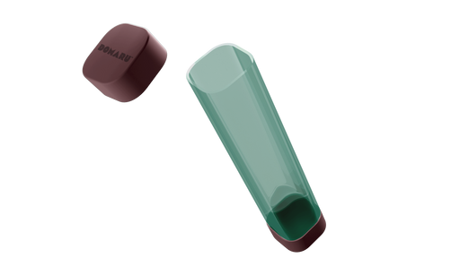 Supplies Gatherers Tavern - Domaru Capsule - Squircle Playmat Tube - Verdant Burgundy - Available Soon - Cardboard Memories Inc.